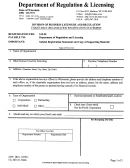 Charitable Organization Registration Statement - Wisconsin Department Of Regulation And Licensing