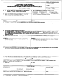 Form Atf F 5120.25 - Application To Establish And Operate Wine Premises - 2000