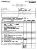 Form M-15 - Personal Property Decloration Form - State Of Connecticut