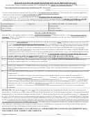 Application For Exemption From The Local Services Tax - Pennsylvania Capital Tax Collection Bureau - 2009