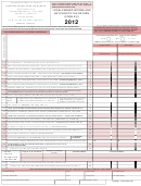 Form 531 - Local Earned Income And Net Profits Tax Return - 2012