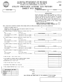 Form St:upl-5 - Utility Privilege License Tax Return Direct Pay Permit