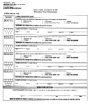 Form Crf-003 - Additional Adress Form
