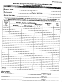 Form Mtq - Schedule B - Montana Quarterly Payment Recap/adjustment Form