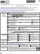 Form De 1gs - Governmental Organizations, Public Schools, And Indian Tribes Registration And Update Form - 2015