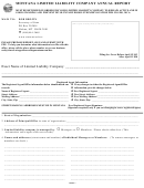 Montana Limited Liability Company Annual Report Printable pdf
