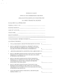 Application For Certificate Of Registration As A Short-term Rental Business - Powhatan County