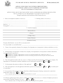 Form Rp-466-e (schoharie) - Application For Volunteer Firefighters / Volunteer Ambulance Workers Exemption - 2005
