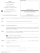 Fillable Form Mbca-12 - Application For Authority To Do Business Printable pdf