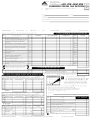 Combined Excise Tax Return Form - Jan - Feb - Mar 2002