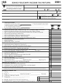 Form 66 - Idaho Fiduciary Income Tax Return - 2001
