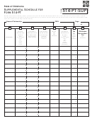 Form 514-pt-sup - Supplemental Schedule For Form 514-pt - 2013
