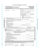 Individual Income Tax Return Form - City Of Montgomery, 2006