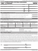 Form 8453-ol - California Online E-file Return Authorization For Individuals - 2012