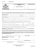 Form Rev-238 Cm - Out Of Existence/withdrawal Affidavit