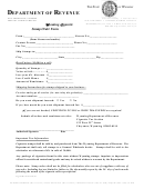 Form Cig-141 - Cigarette Stamp Order Form - Wyoming Department Of Revenue