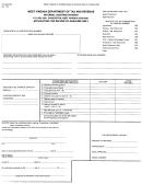 Form Wv/gas-509 - Application For Refund Of Gasoline Only