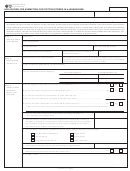 Fillable Form 50-245 - Application For Exemption For Cotton Stored In A Warehouse Printable pdf