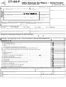 Form Ct-186-p - Utility Services Tax Return - Gross Income (1998) - New York State Department Of Taxation And Finance