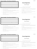 Form F-1120f - Forms Requisition - 1998