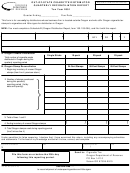 Form 150-105-057 - Out-of-state Cigarette Distributor Quarterly Reconciliation Report - Oregon Department Of Revenue - 2001