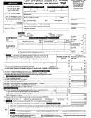 Form P1040(nr) - City Of Pontiac Income Tax Individual Return - Non Resident - 2000