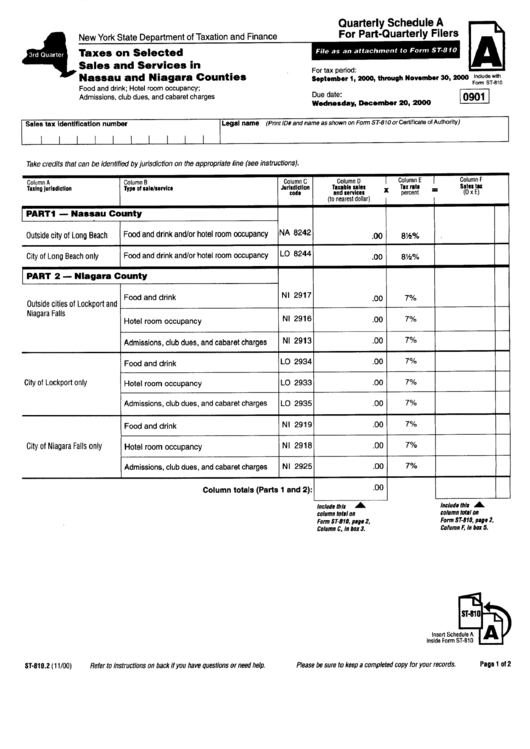 form-st-810-2-quarterly-schedule-a-for-part-quarterly-filers