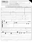 Form De 1ag - Registration For Agricultural Employers - 2001