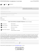 Form Boe-400-xml (s1f) - Application For Direct Transmission Of Tax Returns