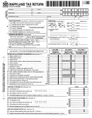 Form 505 Nonresident - Maryland Tax Return - 2000 Printable pdf
