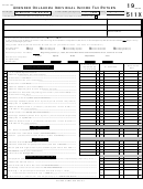 Form 511x - Amended Oklahoma Individual Income Tax Return