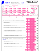 Form 1120me - Maine Corporate Income Tax Return - 1999 Printable pdf