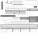 Form Nyc-400 - Declaration Of Estimated Tax By General Corporations - 2001