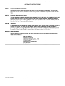 Form Ftb 3513 - Affidavit Instructions