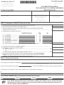 Form 41a720-s22 - Schedule Kida-sp - Tax Computation Schedule (for A Kida Project Of A General Partnership)