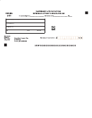 Form Cbt-206 - Extension Of Time To File Nj-cbt-1065 - 2015