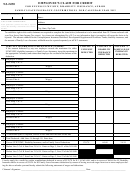 Form Nj-2450 - Employee's Claim For Credit - 2012