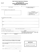 Form A-105 - Application For Inheritancce And Estate Ta Waiver - 1996