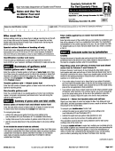 Form St-810.10 - Quarterly Schedule Fr For Part-Quarterly Fillers Printable pdf