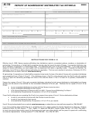 Form M K-19 - Report Of Nonresident Distributee Tax Withheld - 2002