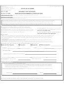 Form Wolfs-109 - Request For Taxpayer Identification Number & Certification