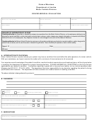 Form 20-1900 - Driver Medical Evaluation - Montana Department Of Justice Printable pdf