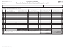 Form Ct-1120 Att - Corporation Business Tax Return Attachment Schedules H, I And J - 2014