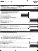 Form 3805e - Installment Sale Income - California Department Of Revenue - 2014