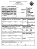 Application For Certification - Wyoming Board Of Certified Public Accountatns