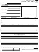 Form Ar - Corporate Annual Report, Franchise Tax Computation Work Sheet 2000 Printable pdf