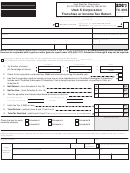 Form Tc-20s - Utah S Corporation Franchise Or Income Tax Return - 2001 Printable pdf