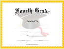 Mortar Board - Grade 4 Certificate