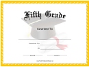 Mortar Board - Grade 5 Certificate