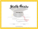 Mortar Board - Grade 6 Certificate